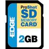 EDGE Digital Media ProShot - flash memory card - 2 GB - SD PE201265